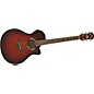 Restock Yamaha APX500 Thinline Acoustic-Electric Cutaway Dark Red Burst