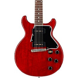 Gibson Custom 1960 Les Paul Special Double-C... Gibson Custom 1960 Les Paul Special Double-Cut Electric Guitar VOS Cherry Red