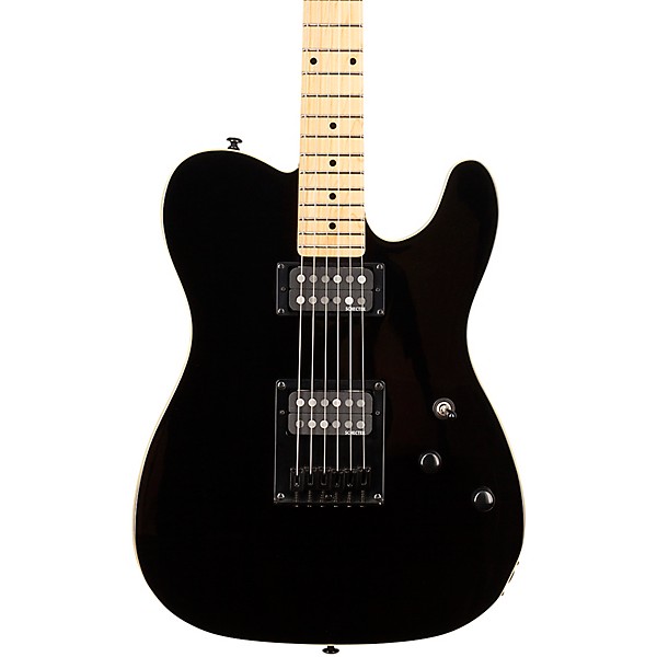 Open Box Schecter Guitar Research PT Electric Guitar Level 2 Black 190839807915