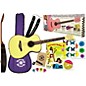 Daisy Rock Pixie Acoustic Guitar Starter Pack Blue Sparkle thumbnail