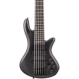 Schecter Guitar Research Stiletto Studio 6 Bass Satin... Schecter Guitar Research Stiletto Studio 6 Bass Satin See-Thru Black