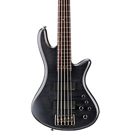 Schecter Guitar Research Stiletto Studio-5 Bass Satin... Schecter Guitar Research Stiletto Studio-5 Bass Satin See-Thru Black