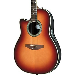 Ovation Celebrity Standard Left-Handed Acoustic-Electric Guitar Honey Burst