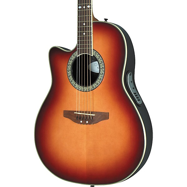 Ovation Celebrity Standard Left-Handed Acoustic-Electric Guitar Honey Burst