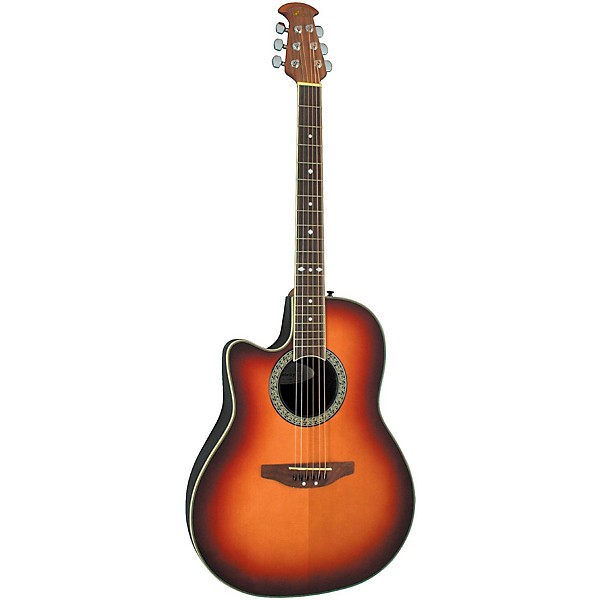 Ovation Celebrity Standard Left-Handed Acoustic-Electric Guitar Honey Burst