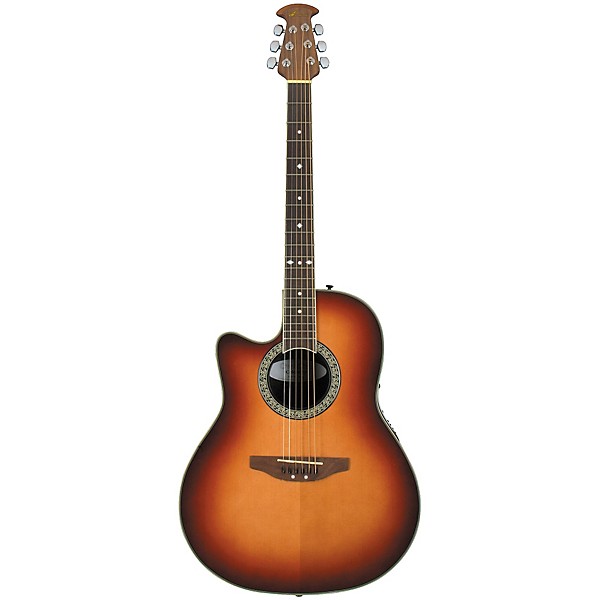 Ovation Celebrity Standard Left-Handed Acoustic-Electric Guitar Honey Burst