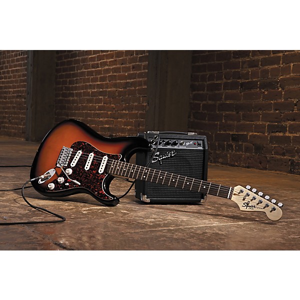 Open Box Squier SE Special Strat with Squier SP-10 Amp Value Pack