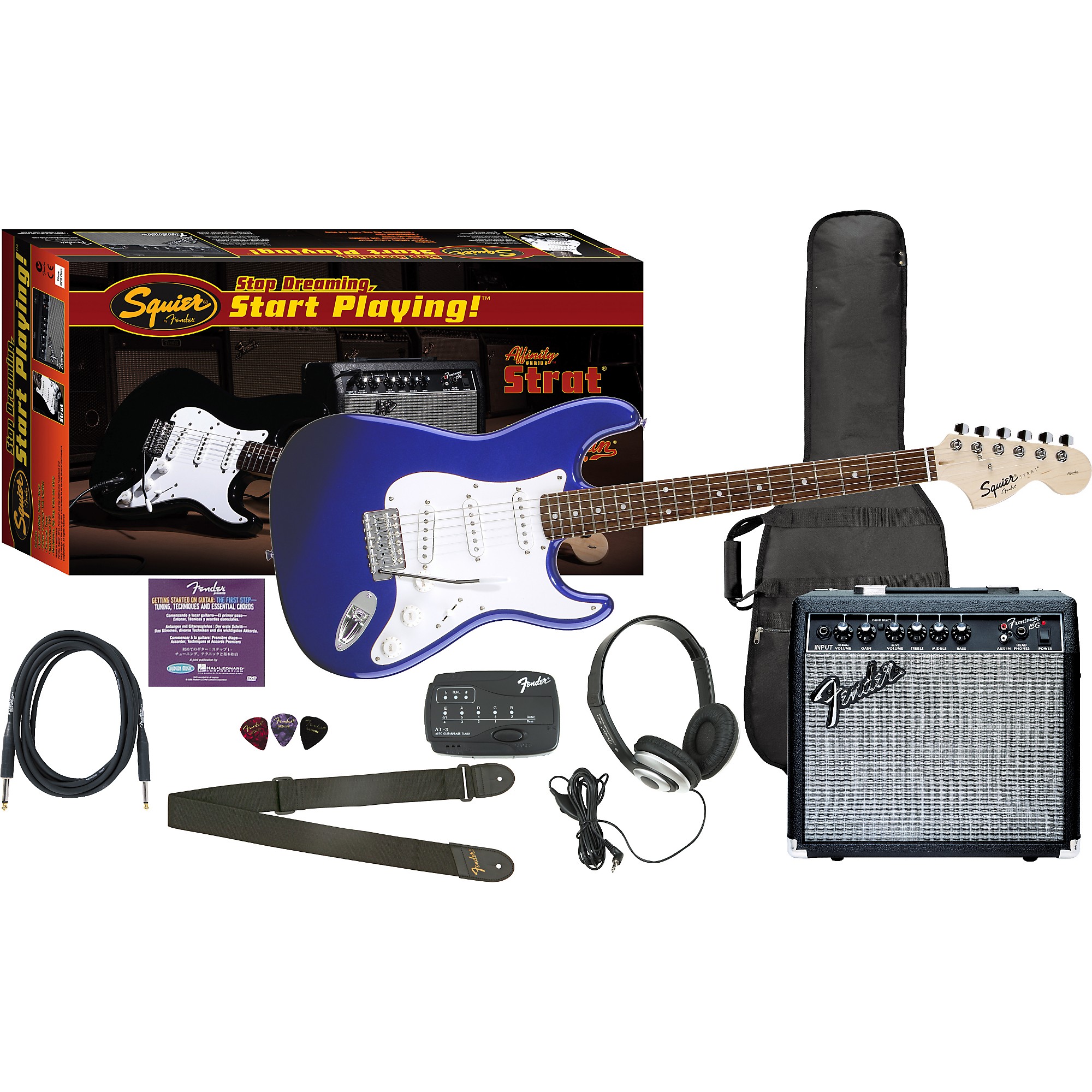 Squier STRAT by Fender Affinity スパロゴ Affinity Series® Stratocaster® HSS Pack – Fender