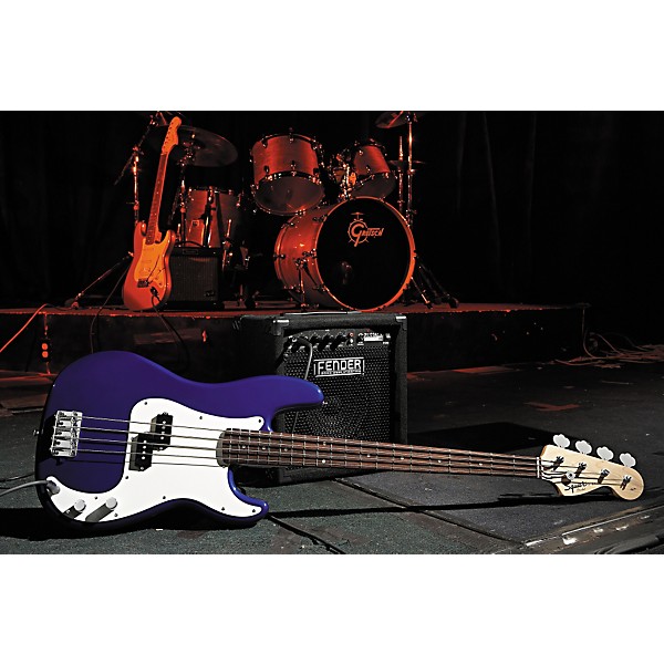 Squier Affinity Precision Bass Pack Metallic Blue | Guitar Center