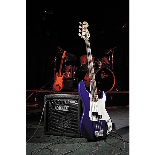 Squier Affinity Precision Bass Pack Metallic Blue | Guitar Center