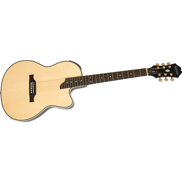 Epiphone SST Studio Acoustic-Electric Guitar Natural Gold Hardware