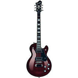 Hagstrom Swede Electric Guitar Gloss Natural Mahogany | Guitar Center