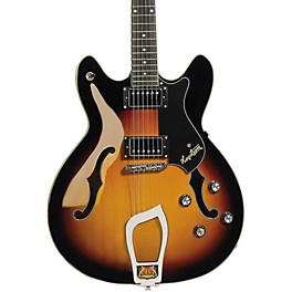 Hagstrom Viking Semi-Hollowbody Electric Guitar Tobacco S... Hagstrom Viking Semi-Hollowbody Electric Guitar Tobacco Sunburst