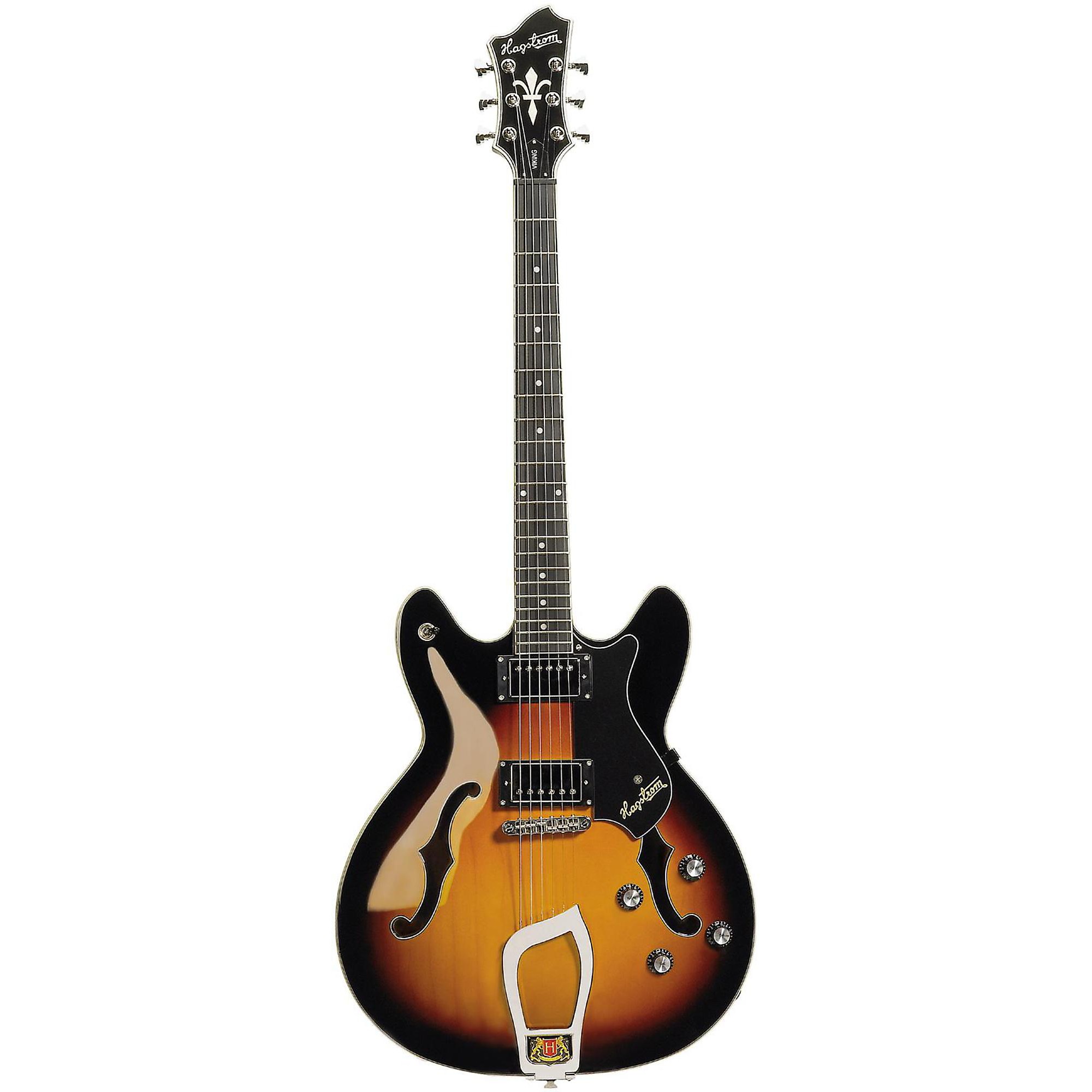 Hagstrom Viking セミアコ ギター Amazon.com: Hagstrom Viking Semi-Hollow Electric Guitar