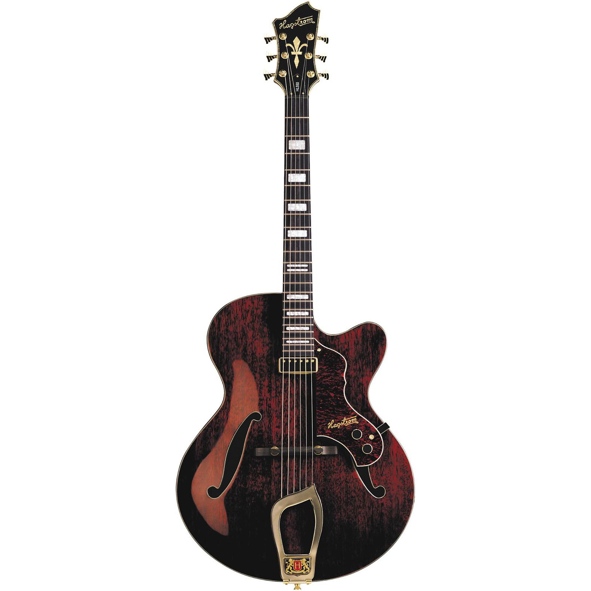 【美品】HAGSTROM HL550 エレアコ ハグストローム Hagstrom Jazz Model Hl-550 Hollowbody Electric Guitar Gloss