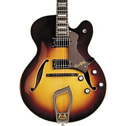 Hagstrom HJ600 サンバースト Hagstrom Jazz Model HJ-600 Semi-Hollow Electric Guitar Vintage