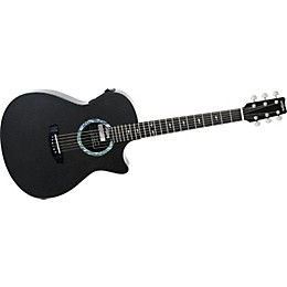 Open Box RainSong OM1000 Orchestra Cutaway Acoustic-Electric Guitar Level 1 Black