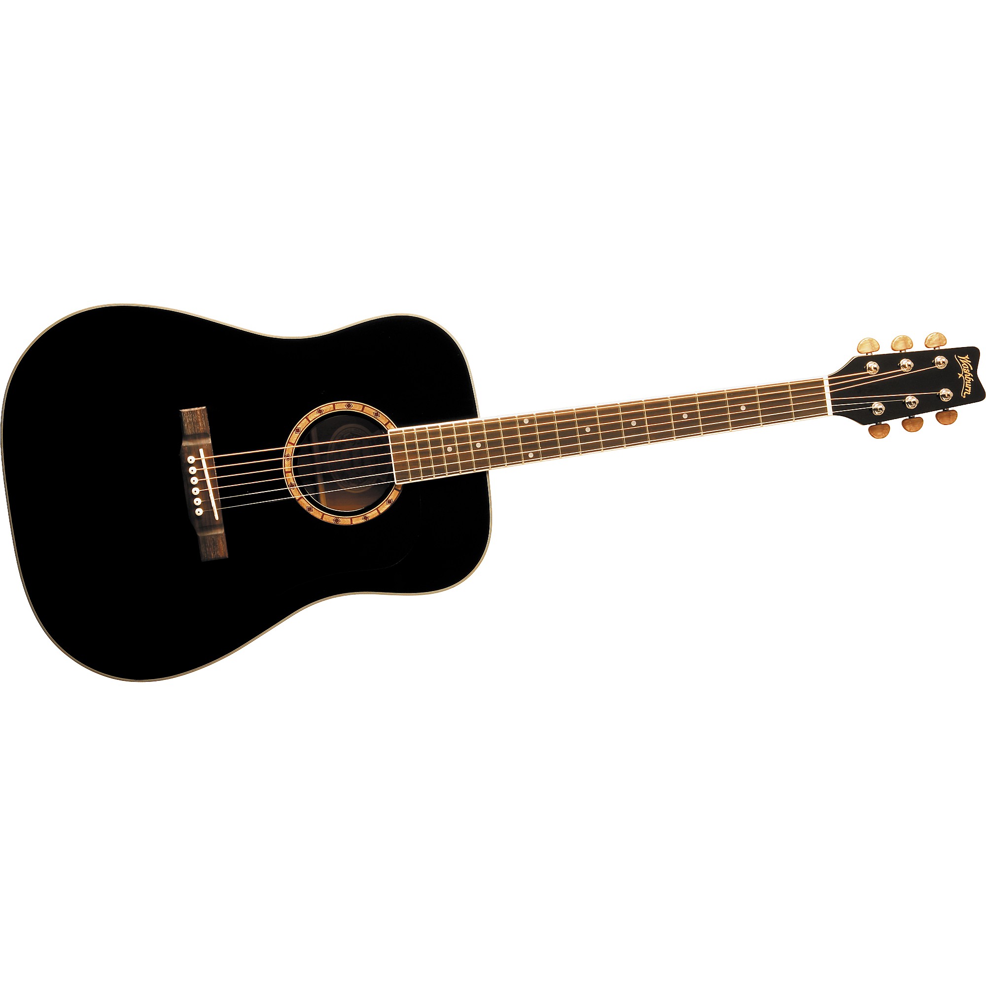 Washburn D-10S/ DLトップ単板♪グローバーペグ♪HC付き！低弦高