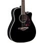 Yamaha FG Series FGX720SC Acoustic-Electric Guitar Black thumbnail
