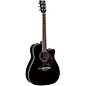 Yamaha FG Series FGX720SC Acoustic-Electric Guitar Black
