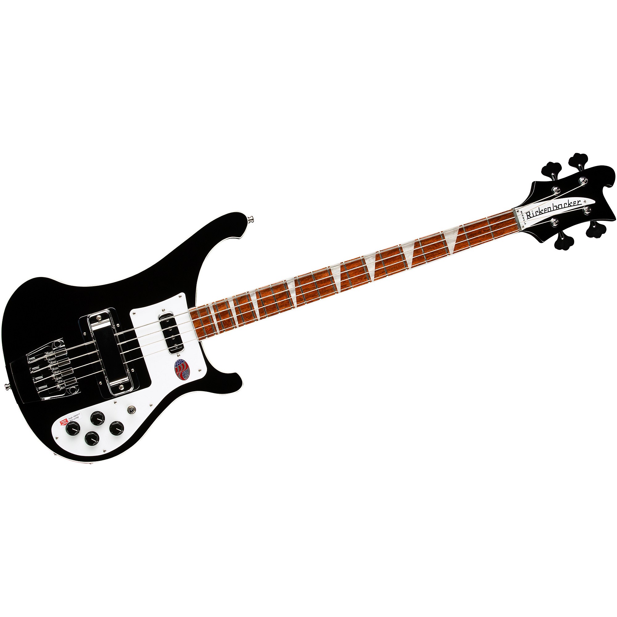 Rickenbacker ベース つっかかっ 4弦 ブラック/ホワイト