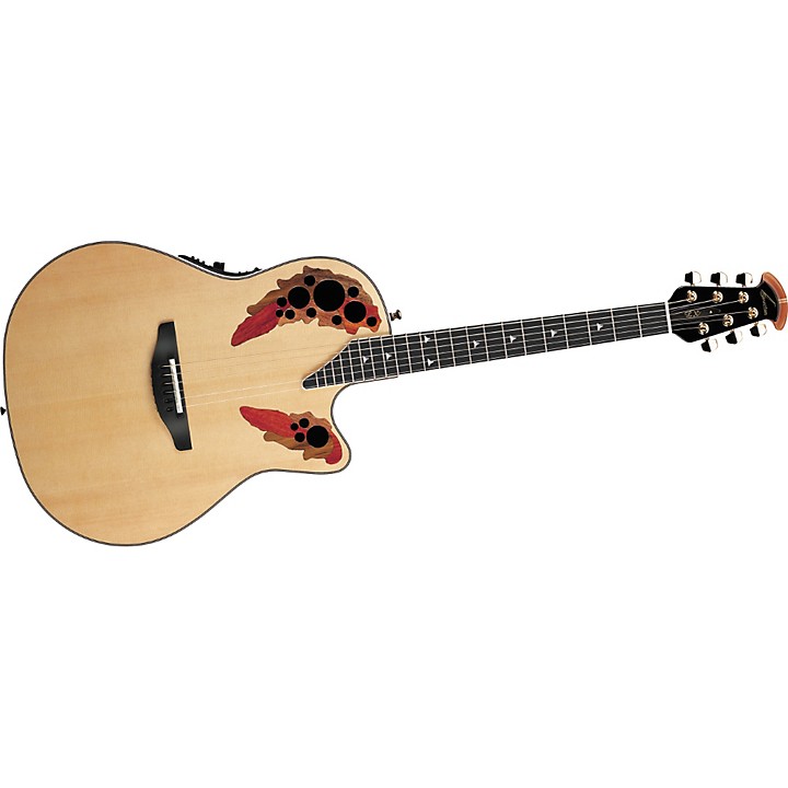 Open Box Ovation 1778 LX Elite Acoustic-Electric Guitar Natural