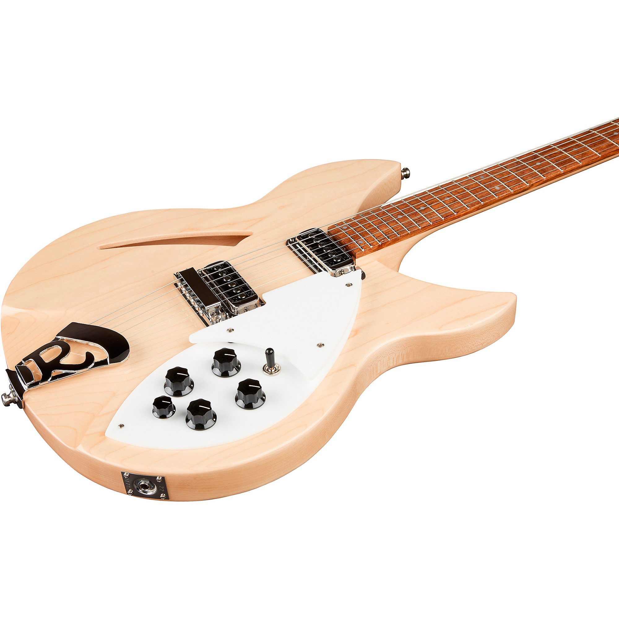 Platinum Rickenbacker Model 330 FG Electric Guitar - Mapleglo