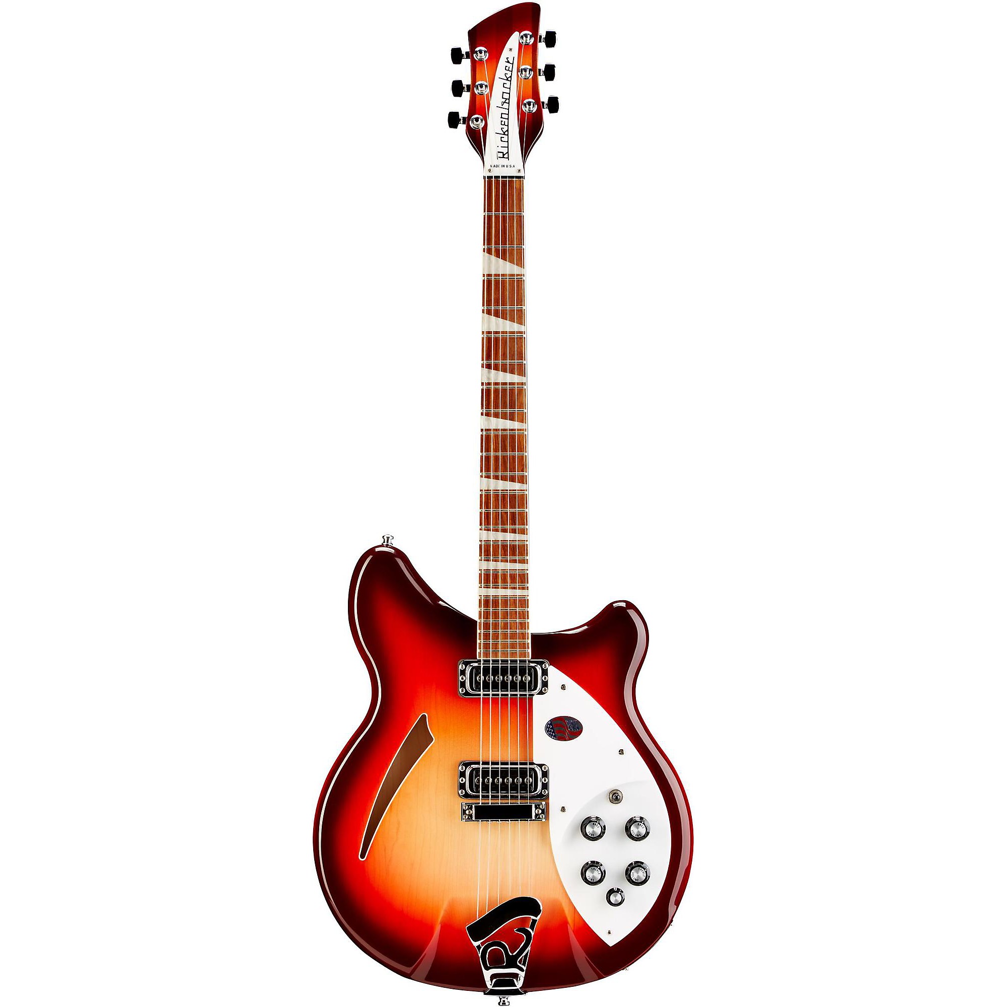 Platinum Rickenbacker 360 Electric Guitar - Fireglo | Guitar Center
