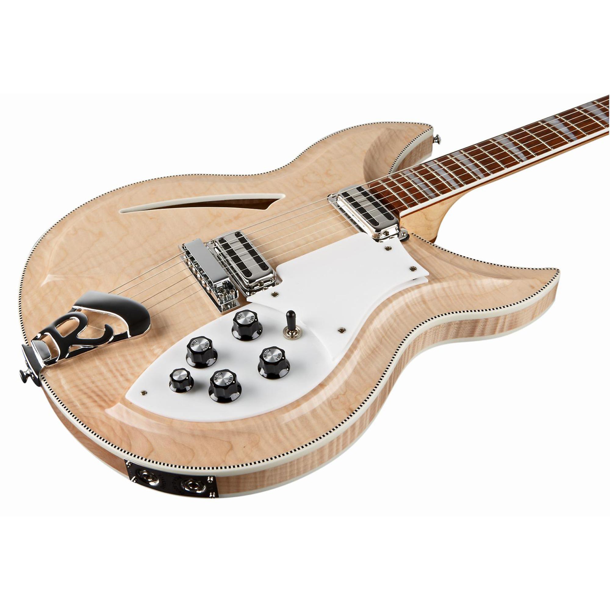 Platinum Rickenbacker 381V69 Vintage Series Electric Guitar