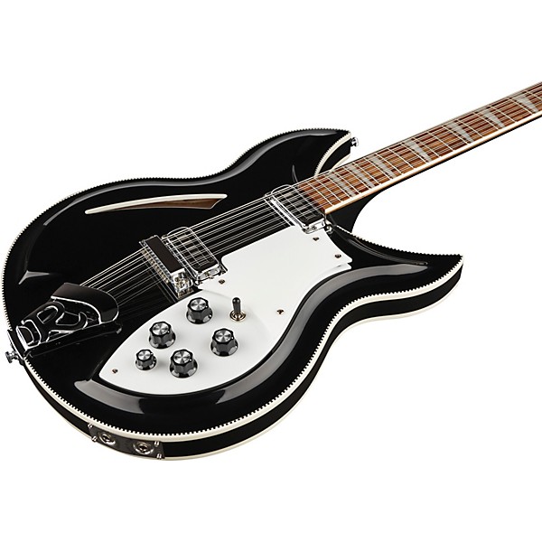 Rickenbacker 381/12V69 Vintage Series 12-String Electric Guitar Jetglo