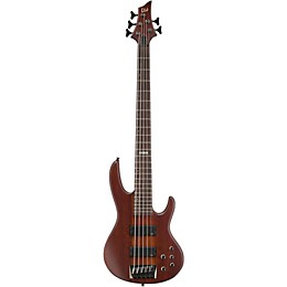 Open Box ESP LTD D-5 5-String Bass Guitar Level 2 Satin Natural 190839720078