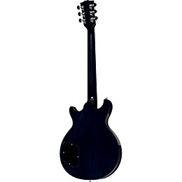 Gibson Les Paul Double Cutaway AA Top Electric Guitar Transparent Blue