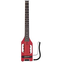 Traveler Guitar Ultra-Light Acoustic-Electric Travel Guitar Red