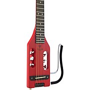 Traveler Guitar Ultra-Light Acoustic-Electric Travel Guitar Red for sale