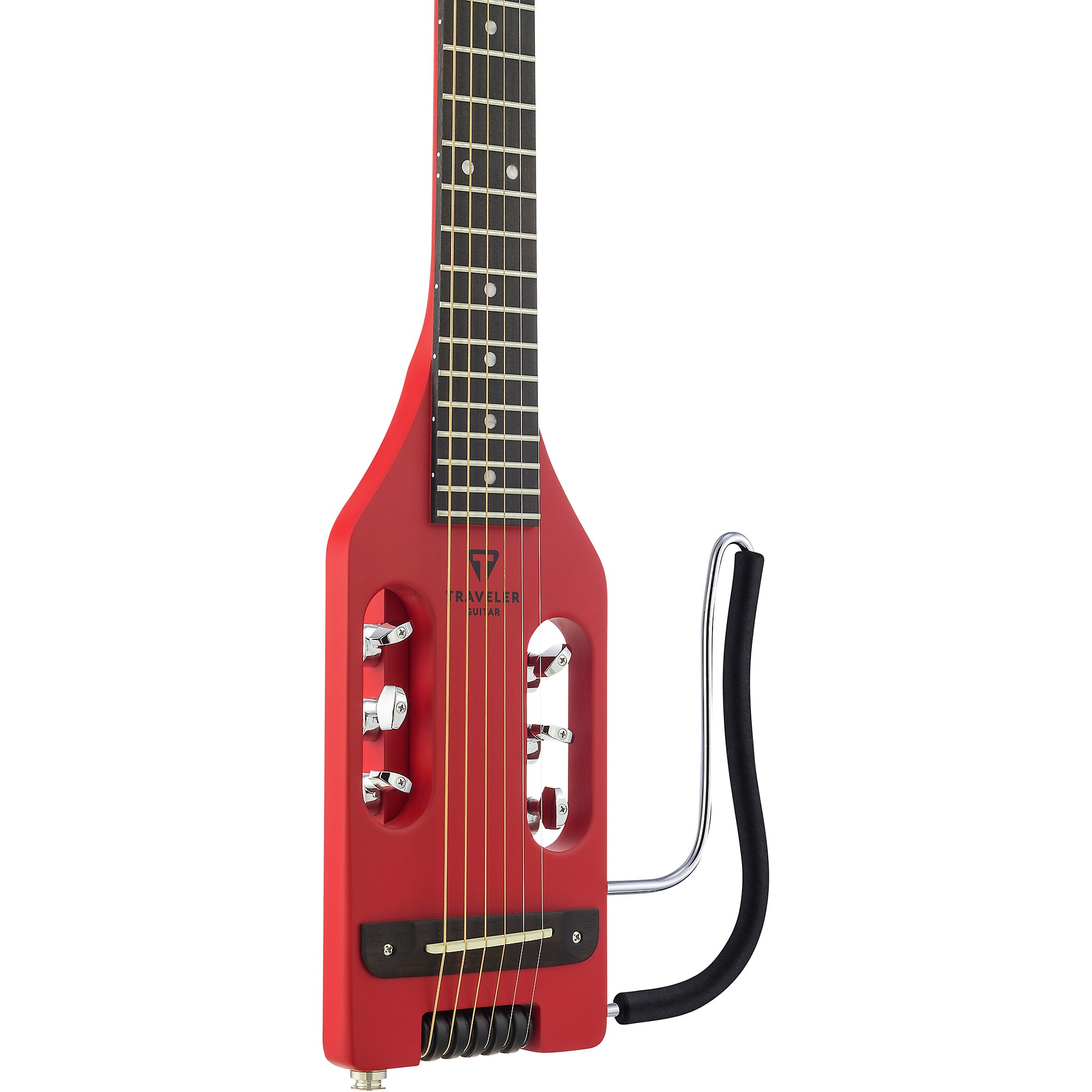 Traveler Guitar Ultra-Light Acoustic-Electric Travel Guitar Red