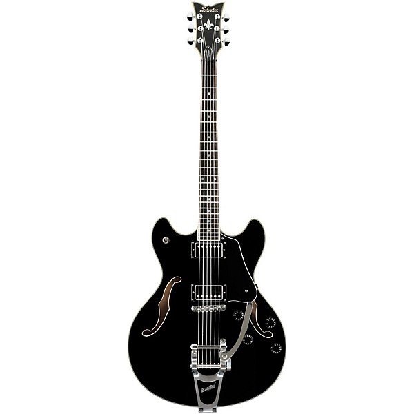 Schecter Guitar Research Corsair Bigsby Electric Guitar Gloss Black