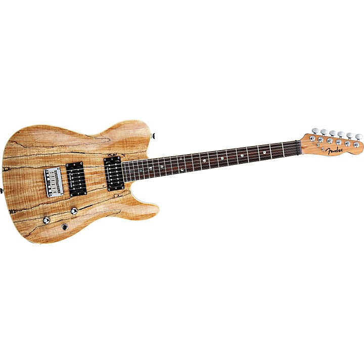 fender telecaster spalted maple hh