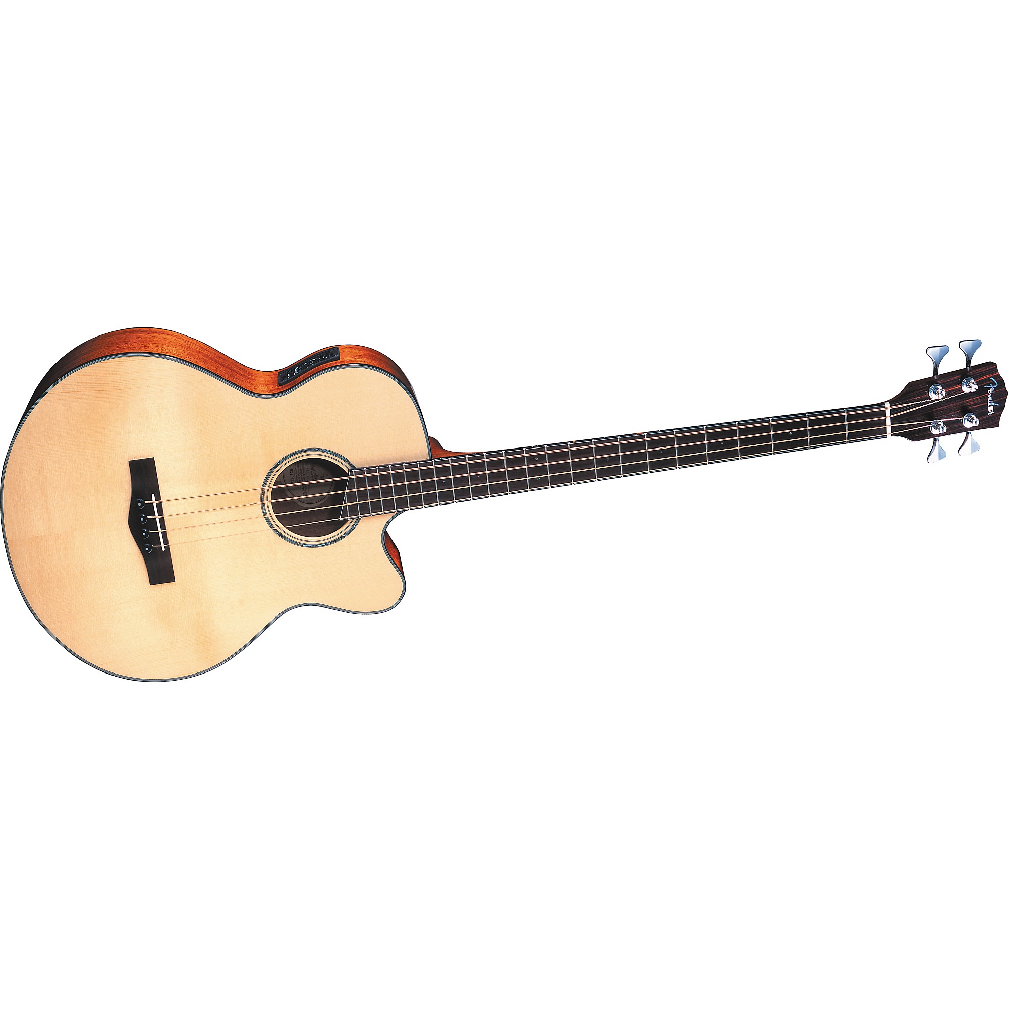 Fender GB-41SCE Acoustic-Electric Bass Guitar Natural | Guitar Center