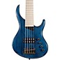 MTD Kingston Artist 5-String Bass Guitar Transparent Blue Maple