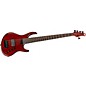 MTD Kingston Artist 5-String Bass Guitar Transparent Cherry Rosewood thumbnail
