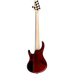 MTD Kingston Artist 5-String Bass Guitar Transparent Cherry Rosewood