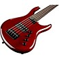 MTD Kingston Artist 5-String Bass Guitar Transparent Cherry Rosewood
