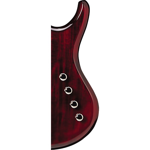 MTD Kingston Artist 5-String Bass Guitar Transparent Cherry Rosewood