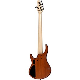 MTD Kingston KZ 5-String Electric Bass Burled Maple Maple