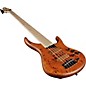 MTD Kingston KZ 5-String Electric Bass Burled Maple Maple