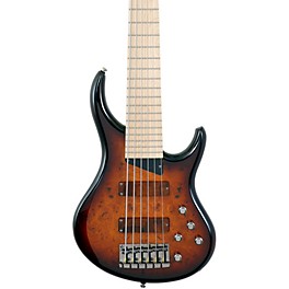 MTD Kingston KZ 6-String Bass Tobacco Sunburst Maple