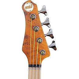 MTD Kingston KZ Left Handed Bass Burled Maple Maple
