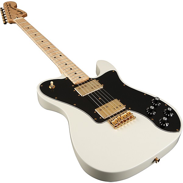Fender Custom Shop '72 Tele Deluxe NOS Electric Guitar Olympic White