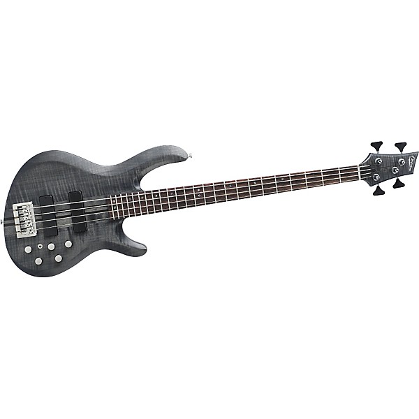 Laguna Ocean TB70 Neck-Thru Electric Bass Guitar Open Pore Black