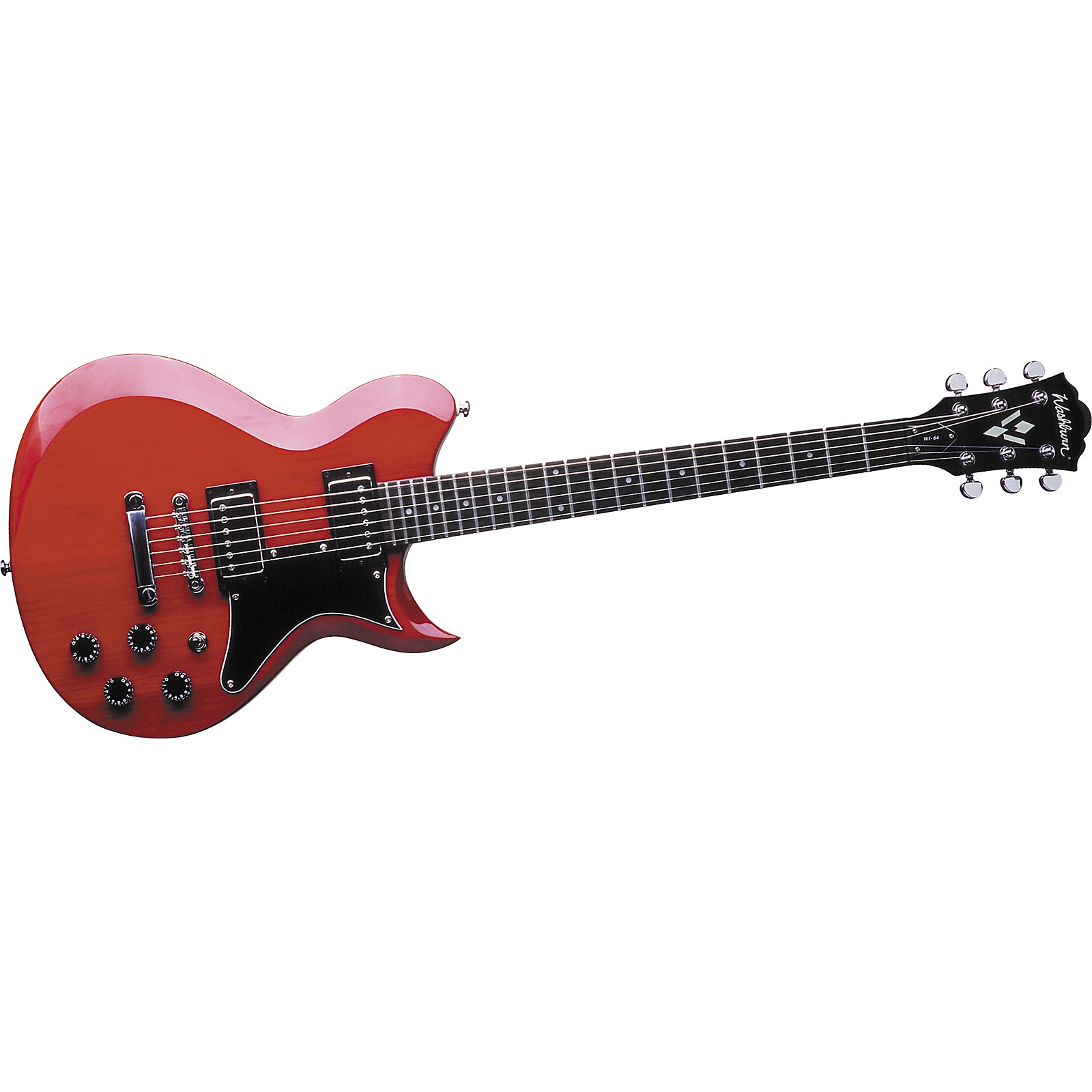 Washburn WI64 Electric Guitar Transparent Red